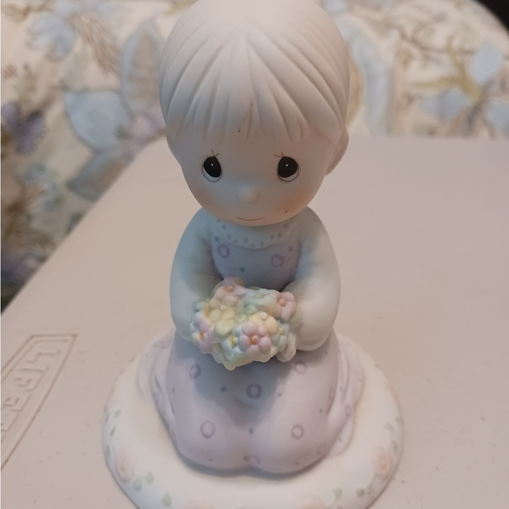 Precious Moments Figurine in Pastel Colors